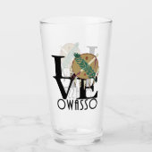 LOVE Owasso Oklahoma Glas (Voorkant)