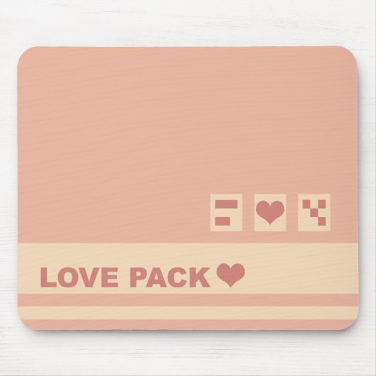 Love Pack Box Muismat (Voorkant)