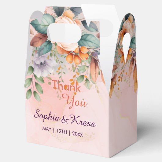 Love, Packed with Thanks Bedankdoosjes (Geopend)