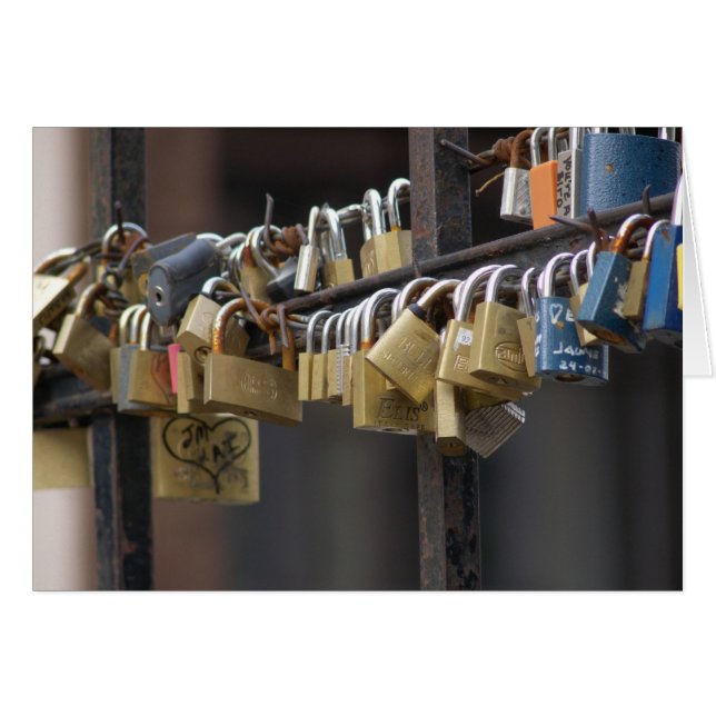 Love Padlocks, Prague (Voorkant Horizontaal)