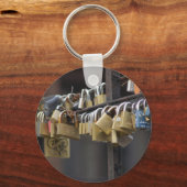 Love Padlocks, Prague Sleutelhanger (Voorkant)