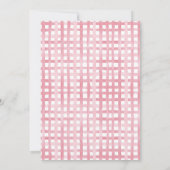 Love & Paella Wedding Repetitie Dinner Party Kaart (Achterkant)