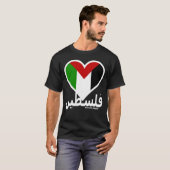 Love Palestine T-shirt (Voorkant volledig)