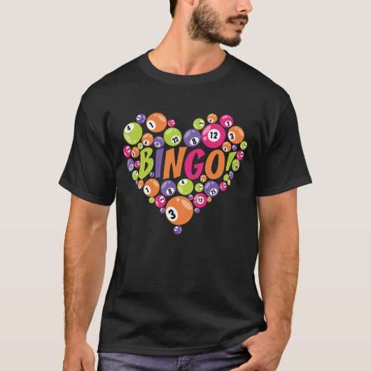 Love Palling Bingo T-shirt (Voorkant)