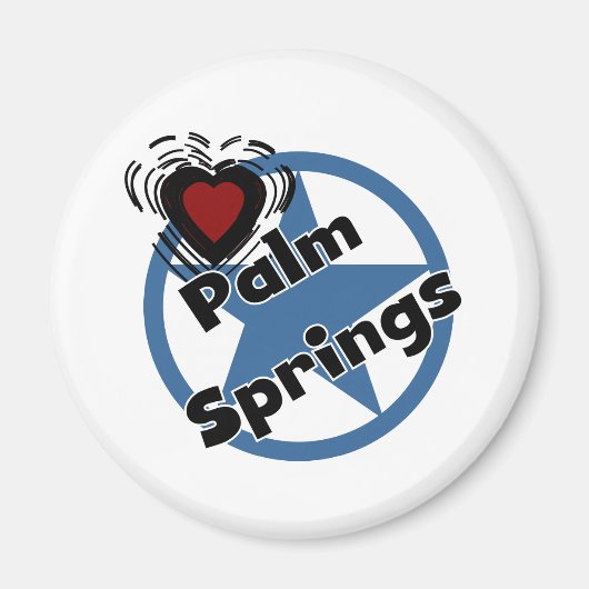 Love Palm Springs Magneet (Voorkant)