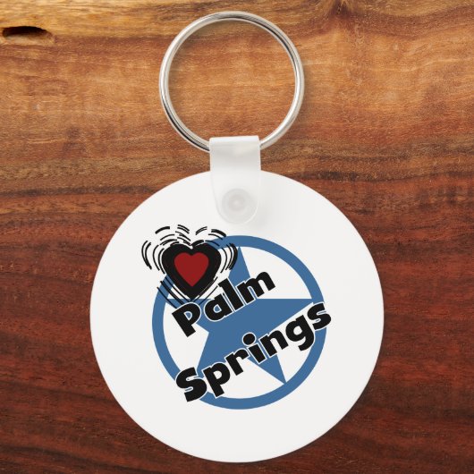 Love Palm Springs Sleutelhanger (Voorkant)