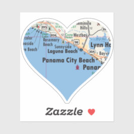 Love Panama City Beach FL Sticker
