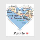 Love Panama City Florida Sticker (Vel)