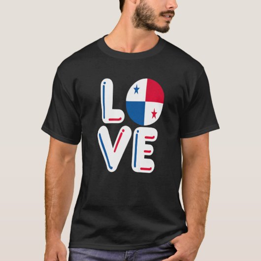 LOVE Panama T-shirt (Voorkant)