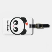 Love Panda® Bagagelabel (Voorkant horizontaal)