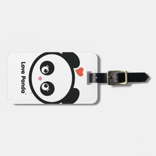 Love Panda® Bagagelabel (Voorkant horizontaal)
