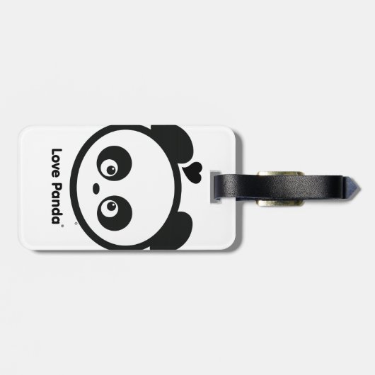 Love Panda® Bagagelabel (Achterkant horizontaal)