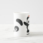 Love Panda® Bone China Mok (Voorkant)