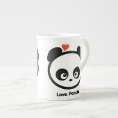 Love Panda® Bone China Mok (Voorkant rechts)