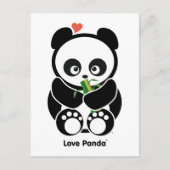 Love Panda® Briefkaart (Voorkant)