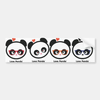 Love Panda® Bumpersticker