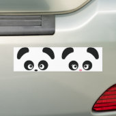 Love Panda® Bumpersticker (Op auto)