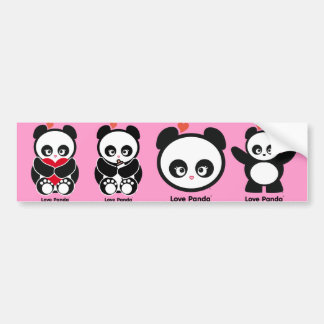 Love Panda® Bumpersticker