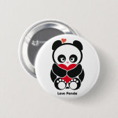 Love Panda® Button (Voorkant /achterkant)