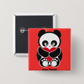 Love Panda® Button (Voorkant /achterkant)
