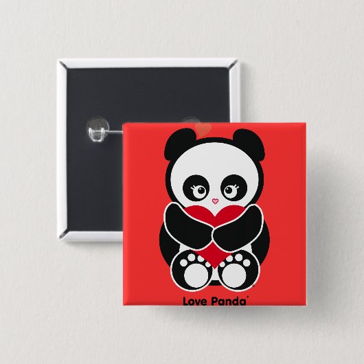 Love Panda® Button (Voorkant /achterkant)