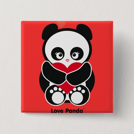 Love Panda® Button (Voorkant)