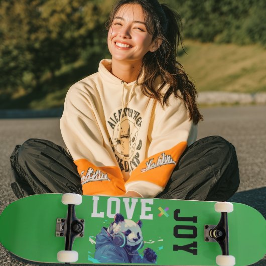 LOVE × PANDA - Custom Persoonlijk Skateboard