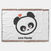 Love Panda® Deken (Voorkant)