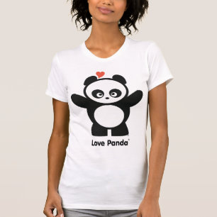 Love Panda® Destroyed Dames Apparel T-shirt