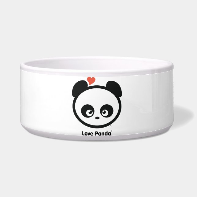 Love Panda® Dog Bowl Voerbakje (Voorkant)
