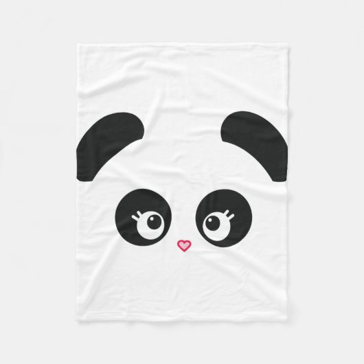 Love Panda® Fleece Blanket Deken (Voorkant)