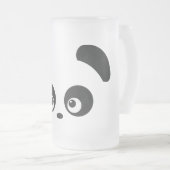 Love Panda® Frosted Glass Mok (Voorkant rechts)