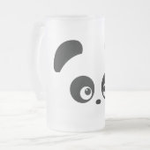 Love Panda® Frosted Glass Mok (Voorkant links)