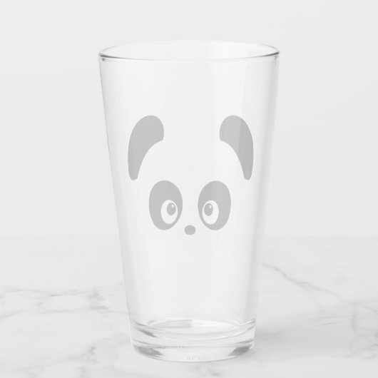 Love Panda® Glass Glas (Achterkant)