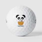 Love Panda® Golfballen (Voorkant)