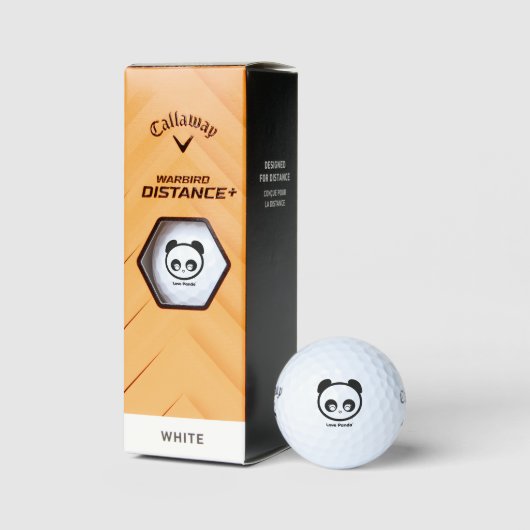 Love Panda® Golfballen (Verpakking)