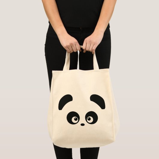 Love Panda® Grocery Canvas tas (Voorkant (product))