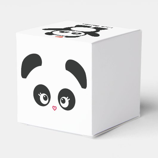 Love Panda® gunstboxen Bedankdoosjes (Achterkant)