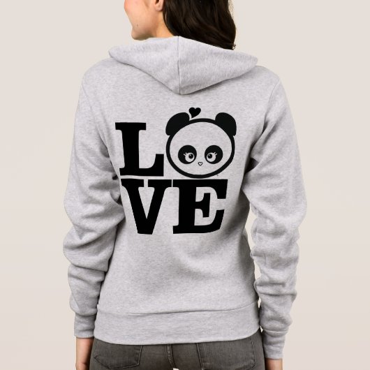Love Panda® Hoodie (Achterkant)