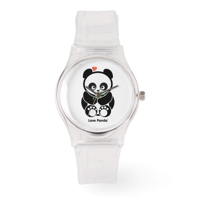 Love Panda® Horloge (Voorkant)