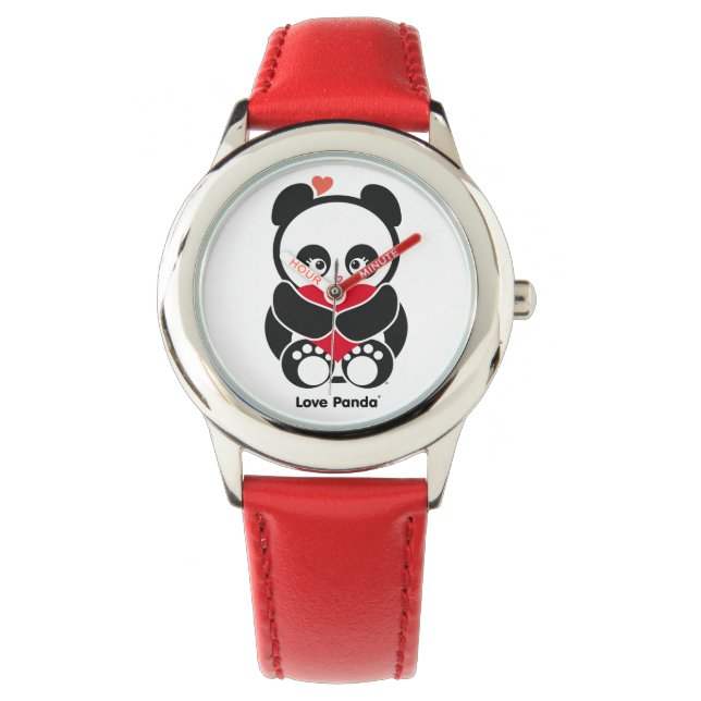Love Panda® Horloge (Voorkant)