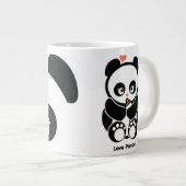 Love Panda® Jumbo Mok (Voorkant rechts)