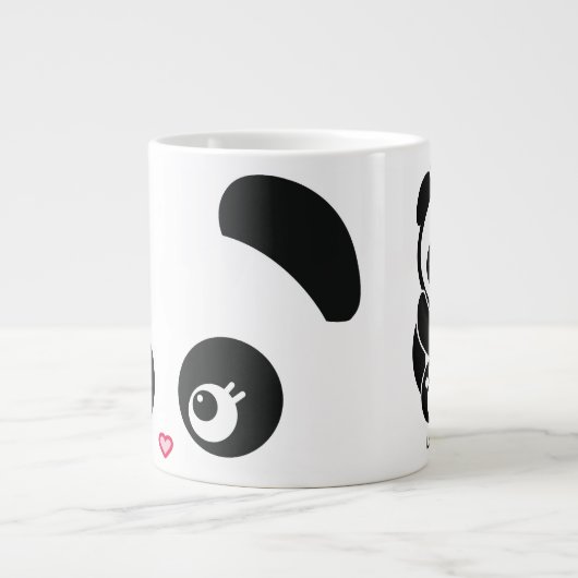 Love Panda® Jumbo Mok (Voorkant)