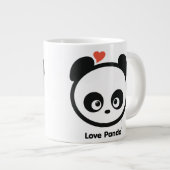 Love Panda® Jumbo Mok (Voorkant rechts)
