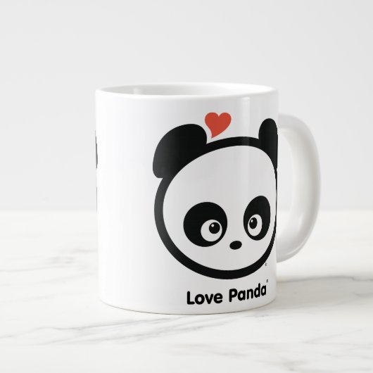 Love Panda® Jumbo Mok (Voorkant rechts)