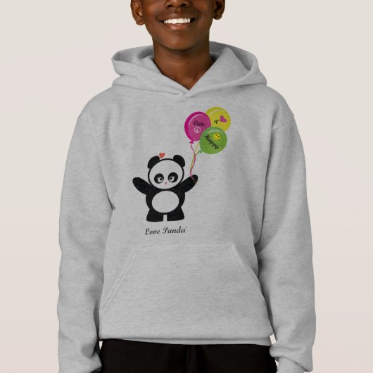 Love Panda® Kinder Hoody (Voorkant)