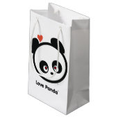 Love Panda® Klein Cadeauzakje (Achterkant Gekanteld)