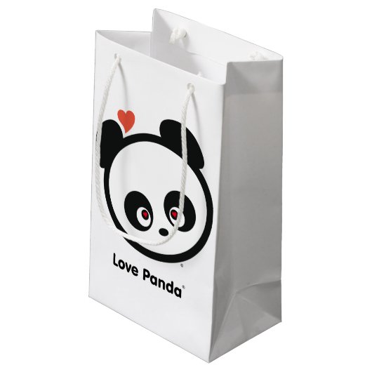 Love Panda® Klein Cadeauzakje (Achterkant Gekanteld)
