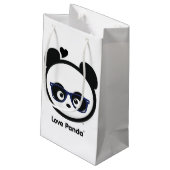Love Panda® Klein Cadeauzakje (Achterkant Gekanteld)