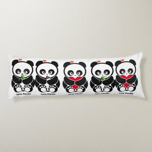 Love Panda® Lichaamskussen (Achterkant)